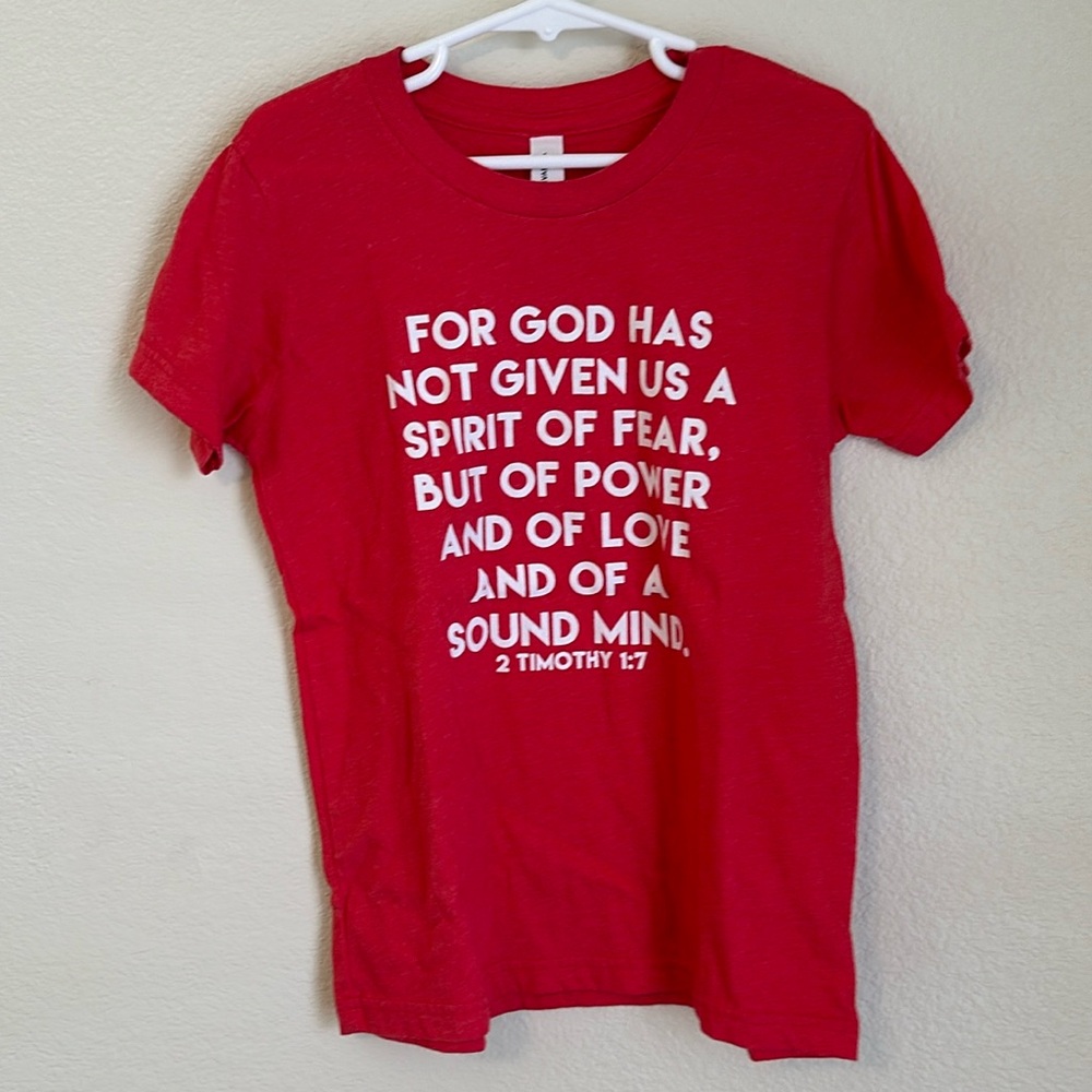 🌸2 Timothy 1:7 Christian Tee🌸
